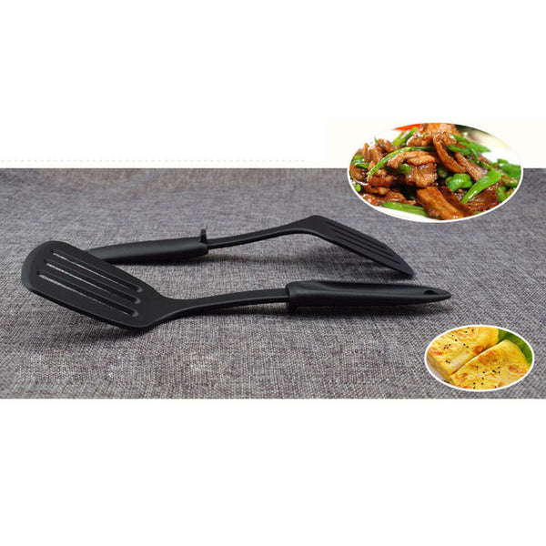 Plastic Slotted Turner Non-Stick Heat-Resistant Kitchen Utensil
